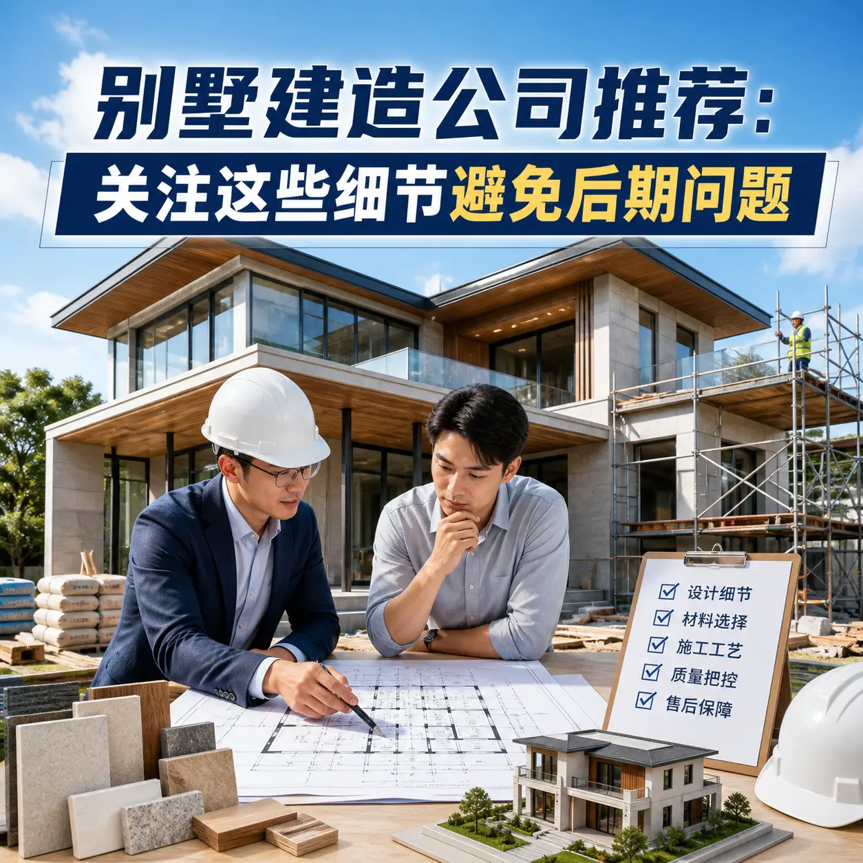 别墅建造公司推荐：关注这些细节避免后期问题