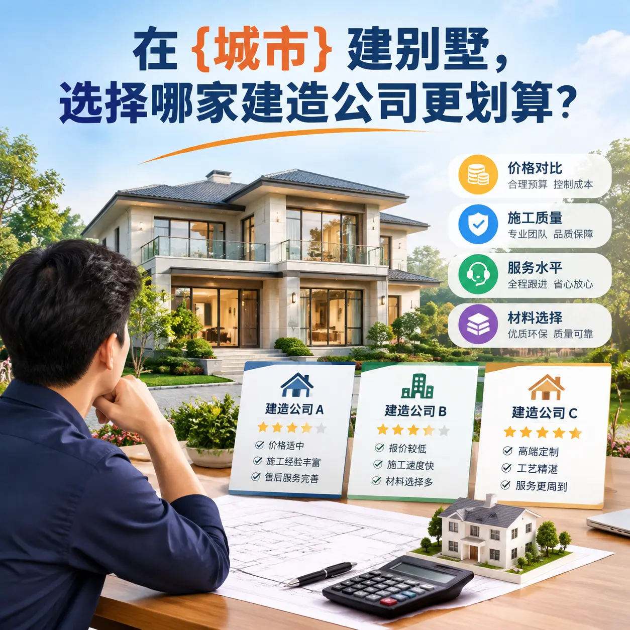 在 南明 建别墅,选择哪家建造公司更划算?