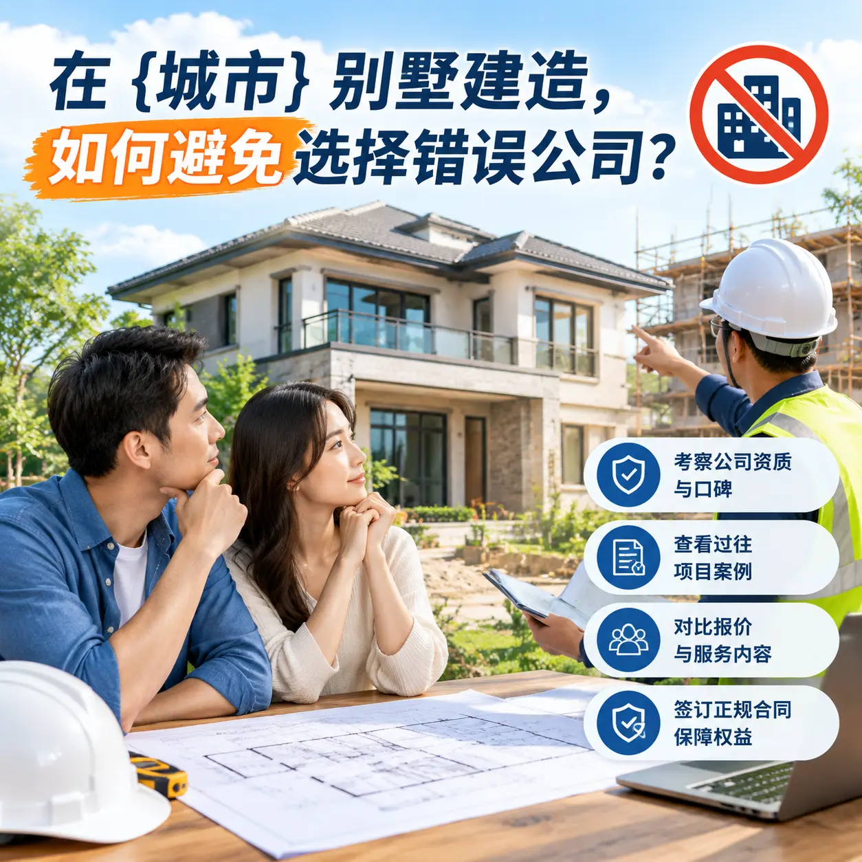 在 南明 别墅建造,如何避免选择错误公司?
