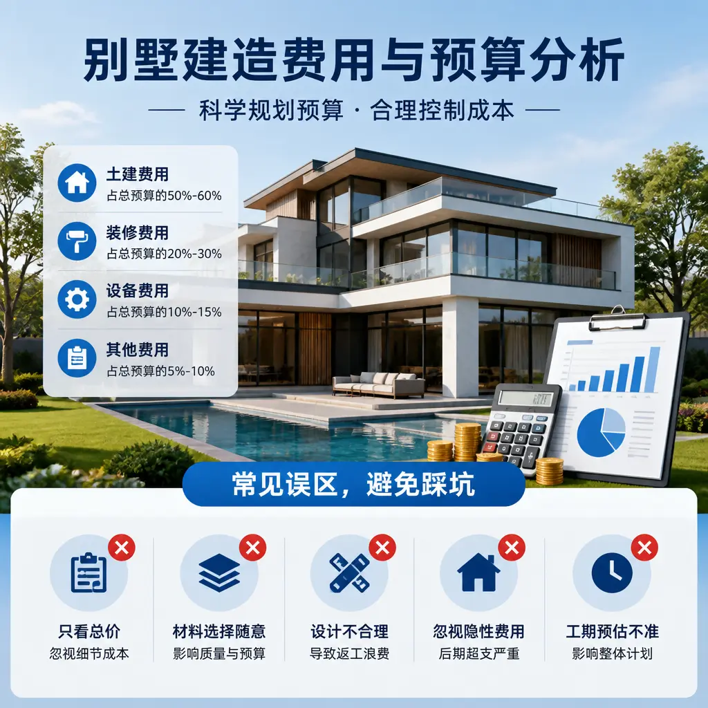 别墅建造公司推荐： 南明 建造别墅的费用与预算分析