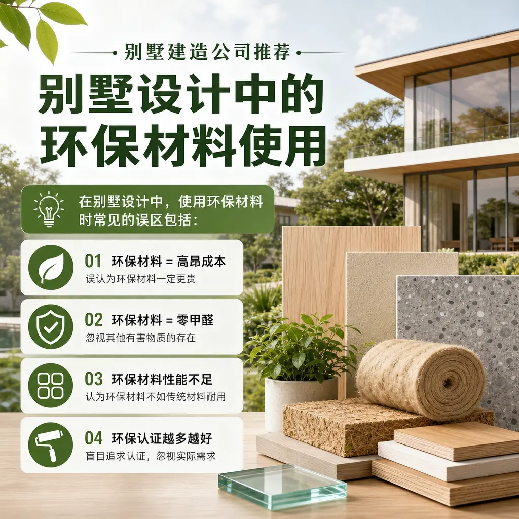 别墅建造公司推荐： 南明 别墅设计中的环保材料使用